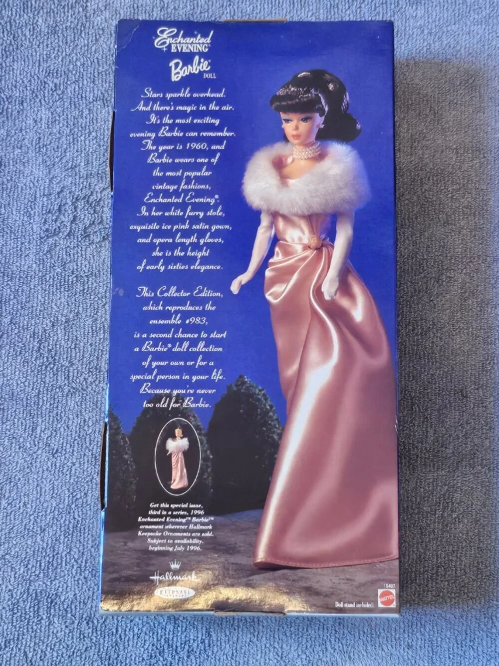 1995 NIB - Barbie Doll - Enchanted Evening (special edition of 1960 doll)